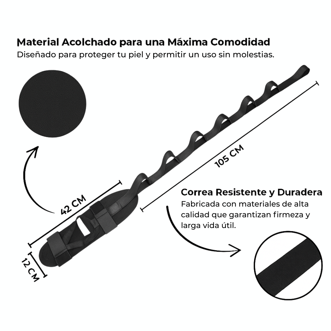 MobilityStrap - Correa de Estiramiento ¡Alivia el Dolor con solo 10 minutos al dia!