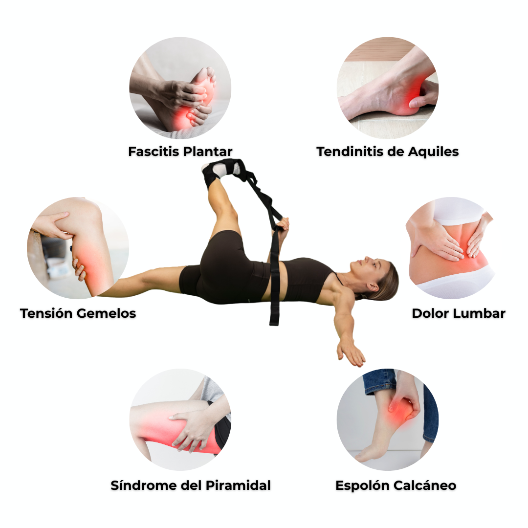 MobilityStrap - Correa de Estiramiento ¡Alivia el Dolor con solo 10 minutos al dia!